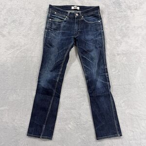 Acne Studios Max Soft Raw Blue‎ Slim Fit Jeans Mens 28x26.5*